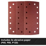 EINHELL Levigatrice orbitale a batteria Power X-Change TE-OS 18/230 Li-Solo, 18Volt rosso/Nero