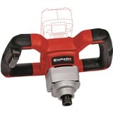 EINHELL Mescolatore per vernice/malta a batteria Power X-Change TE-MX 18 Li - Solo, 18 Volt, Agitatore rosso/Nero
