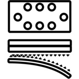 EINHELL TE-OS 18/230 Li-Solo, 4460720, Levigatrice orbitale rosso/Nero