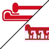 EINHELL TE-OS 18/230 Li-Solo, 4460720, Levigatrice orbitale rosso/Nero