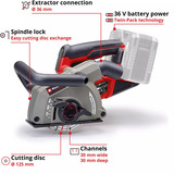 EINHELL TP-MA 36/30 Li BL-Solo, 4350800 rosso/Nero