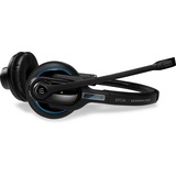 EPOS | Sennheiser | SENNHEISER IMPACT MB Pro 2 UC ML Auricolare Wireless A Padiglione Ufficio Bluetooth Base di ricarica Nero Nero, Wireless, Ufficio, 150 - 15000 Hz, 82 g, Auricolare, Nero