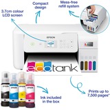 Epson EcoTank ET-2826 bianco, Ad inchiostro, Stampa a colori, 5760 x 1440 DPI, A4, Stampa diretta, Bianco