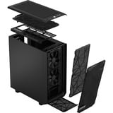 Fractal Design Meshify 2 Compact Tower Nero, Chassis Tower Nero, Tower, PC, Nero, ATX, micro ATX, Mini-ITX, Acciaio, Giocare