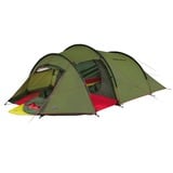 High Peak Tenda tunnel Falcon 4 verde/Rosso