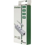 Inter-Tech IT-410-S, Docking station alluminio