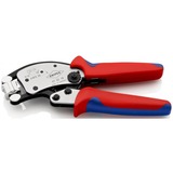 KNIPEX Twistor 16, Pinza crimpatrice rosso/Blu