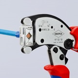KNIPEX Twistor 16, Pinza crimpatrice rosso/Blu