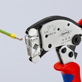 KNIPEX Twistor 16, Pinza crimpatrice rosso/Blu