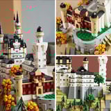 LEGO Architecture 21063 Castello di Neuschwanstein, Kit di Modellismo da Esposizione per Adulti, Regalo per Fan dei Monumenti, Giochi di costruzione Kit di Modellismo da Esposizione per Adulti, Regalo per Fan dei Monumenti, Set da costruzione, 18 anno/i, Plastica, 3455 pz, 3,57 kg
