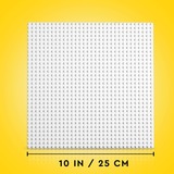 LEGO Classic Base bianca, Giochi di costruzione bianco, Set da costruzione, 4 anno/i, Plastica, 1 pz, 110 g