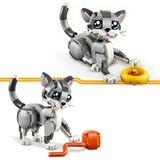 LEGO Creator 3 in 1 31163 Gatto Giocoso Giocattolo, Si Trasforma in Piccione o in Cane, Regalo per Bambini e Bambine 8+ Anni, Giochi di costruzione Si Trasforma in Piccione o in Cane, Regalo per Bambini e Bambine 8+ Anni, Set da costruzione, 8 anno/i, Plastica, 407 pz, 518 g