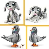 LEGO Creator 3 in 1 31163 Gatto Giocoso Giocattolo, Si Trasforma in Piccione o in Cane, Regalo per Bambini e Bambine 8+ Anni, Giochi di costruzione Si Trasforma in Piccione o in Cane, Regalo per Bambini e Bambine 8+ Anni, Set da costruzione, 8 anno/i, Plastica, 407 pz, 518 g