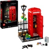 LEGO Ideas Cabina telefonica rossa di Londra, Giochi di costruzione Set da costruzione, 18 anno/i, Plastica, 1460 pz, 1,54 kg