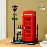 LEGO Ideas Cabina telefonica rossa di Londra, Giochi di costruzione Set da costruzione, 18 anno/i, Plastica, 1460 pz, 1,54 kg