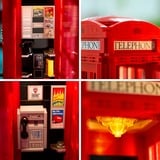 LEGO Ideas Cabina telefonica rossa di Londra, Giochi di costruzione Set da costruzione, 18 anno/i, Plastica, 1460 pz, 1,54 kg