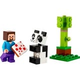 LEGO Minecraft Steve e Baby Panda, Giochi di costruzione Set da costruzione, 6 anno/i, Plastica, 35 pz, 26 g
