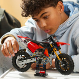 LEGO Technic Ducati Desmo450 MX Factory Moto, Giochi di costruzione 