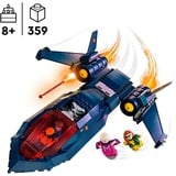 LEGO | Marvel 76281 X-Jet di X-Men, Aereo Giocattolo per Bambini di 8+ Anni, Modellino da Costruire con Minifigure di Supereroi, Giochi di costruzione Aereo Giocattolo per Bambini di 8+ Anni, Modellino da Costruire con Minifigure di Supereroi, Set da costruzione, 8 anno/i, Plastica, 359 pz, 600 g