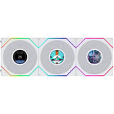 Lian Li UNI FAN TL LCD FLEX 120 Wireless, Ventola bianco