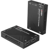Lindy Extender HDMI e IR su IP, Estensione HDMI Nero