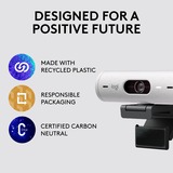 Logitech Brio 500, Webcam bianco/Nero