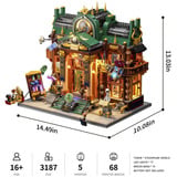 Lumibricks Biblioteca Steampunk Time Rift, Giochi di costruzione 