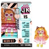MGA Entertainment J.K. Doll - Neon Q.T., Bambola L.O.L. Surprise! J.K. Doll - Neon Q.T., Bambola bambina, Femmina, 4 anno/i, Ragazza, Multicolore