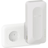Netgear AX1600 4-Stream WiFi Mesh Extender (EAX12), Punto di accesso di rete bianco, 1200 Mbit/s, 400 Mbit/s, 1200 Mbit/s, 10,100,1000 Mbit/s, 2.4 - 5 GHz, IEEE 802.11a, IEEE 802.11ax, IEEE 802.11b, IEEE 802.11g, IEEE 802.11n