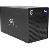 OWC ThunderBay 4 mini Box esterno HDD/SSD Nero 2.5" Nero, Box esterno HDD/SSD, 2.5", SATA, 40 Gbit/s, Collegamento del dispositivo USB, Nero