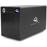 OWC ThunderBay 4 mini Box esterno HDD/SSD Nero 2.5" Nero, Box esterno HDD/SSD, 2.5", SATA, 40 Gbit/s, Collegamento del dispositivo USB, Nero