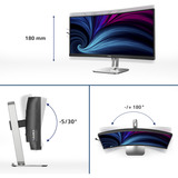 Philips 34B2U5600C grigio scuro/Argento