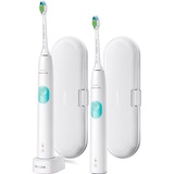 Philips 4300 series HX6807/35 spazzolino elettrico Adulto Spazzolino elettrico sonico Colore menta, Bianco bianco, Batteria, Batteria integrata, Ioni di Litio, 110 - 220 V, 2 pezzo(i), 2 pezzo(i)