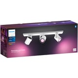 Philips Hue White & Color Ambiance Argenta 3er-Spot, Luce LED bianco