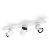 Philips Hue White & Color Ambiance Argenta 3er-Spot, Luce LED bianco