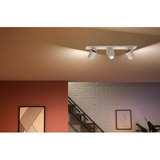 Philips Hue White & Color Ambiance Argenta 3er-Spot, Luce LED bianco