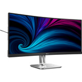 Philips Serie 5000 34B2U5600C/00 Monitor PC 86,4 cm (34") 3440 x 1440 Pixel Dual QHD LCD Grigio, Monitor LED grigio scuro/Argento, 86,4 cm (34"), 3440 x 1440 Pixel, Dual QHD, LCD, 4 ms, Grigio