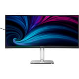 Philips Serie 5000 34B2U5600C/00 Monitor PC 86,4 cm (34") 3440 x 1440 Pixel Dual QHD LCD Grigio, Monitor LED grigio scuro/Argento, 86,4 cm (34"), 3440 x 1440 Pixel, Dual QHD, LCD, 4 ms, Grigio