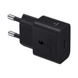 Samsung Caricabatterie Super Fast Charging (25W) con cavo da USB Type-C a USB Type-C Nero, Interno, AC, USB, 5 V, 1 m, Nero