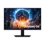 Samsung Monitor Gaming Odyssey G6 - G60F da 27" QHD Flat, Monitor di gioco Nero, 68,6 cm (27"), 2560 x 1440 Pixel, Quad HD, LCD, 1 ms, Nero