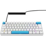 Sharkoon SKILLER SGK50 S4 Gen2 PBT, Tastiera da gioco bianco
