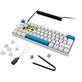 Sharkoon SKILLER SGK50 S4 Gen2 PBT, Tastiera da gioco bianco
