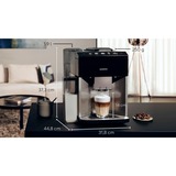 Siemens TQ517D03, Macchina automatica accaio/nero lucido