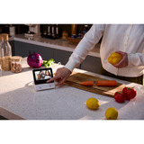 SwitchBot Campanello video con display, Campanello per porte bianco/Argento