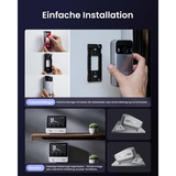 SwitchBot W6702001/6802000, Campanello per porte bianco/Argento