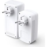 TP-Link TL-WPA1300P KIT 1300 Mbit/s Collegamento ethernet LAN Wi-Fi Bianco 2 pz, PowerLAN 1300 Mbit/s, IEEE 1901, IEEE 802.3, IEEE 802.3u, Tipo E/F, Gigabit Ethernet, 10,100,1000 Mbit/s, Wi-Fi 5 (802.11ac)