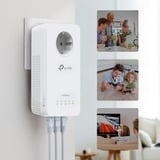 TP-Link TL-WPA1300P KIT 1300 Mbit/s Collegamento ethernet LAN Wi-Fi Bianco 2 pz, PowerLAN 1300 Mbit/s, IEEE 1901, IEEE 802.3, IEEE 802.3u, Tipo E/F, Gigabit Ethernet, 10,100,1000 Mbit/s, Wi-Fi 5 (802.11ac)