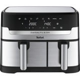 Tefal Easy Fry & Grill EY905D, Friggitrice ad aria calda accaio/Nero