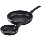 Tefal Set di padelle Generous Cook, 2 pezzi Nero