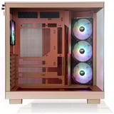 Thermaltake CA-11E-00MGWN-00, Chassis Tower marrone chiaro